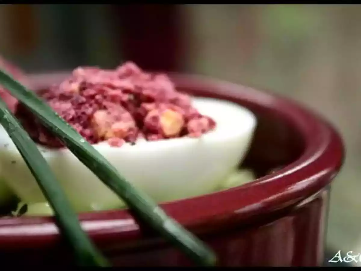 Pesto de betterave crue parfumé aux noisettes et au basilic - photo 3