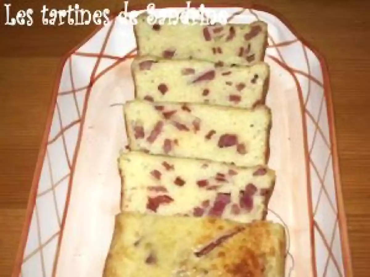 Petit cake au jambon et au fromage, vite fait, bien fait !