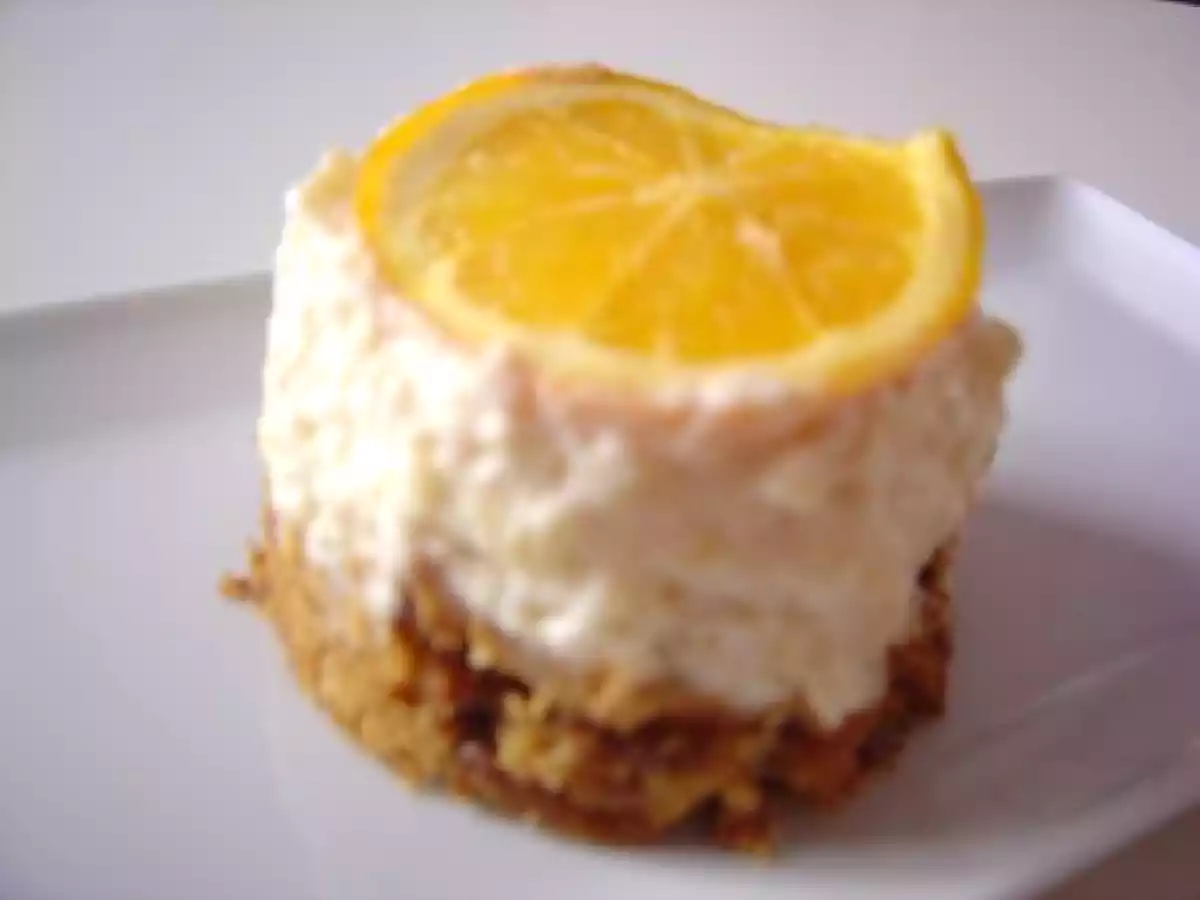 Petit entremet à la mousse de pomme et fleur d'oranger!! - photo 2