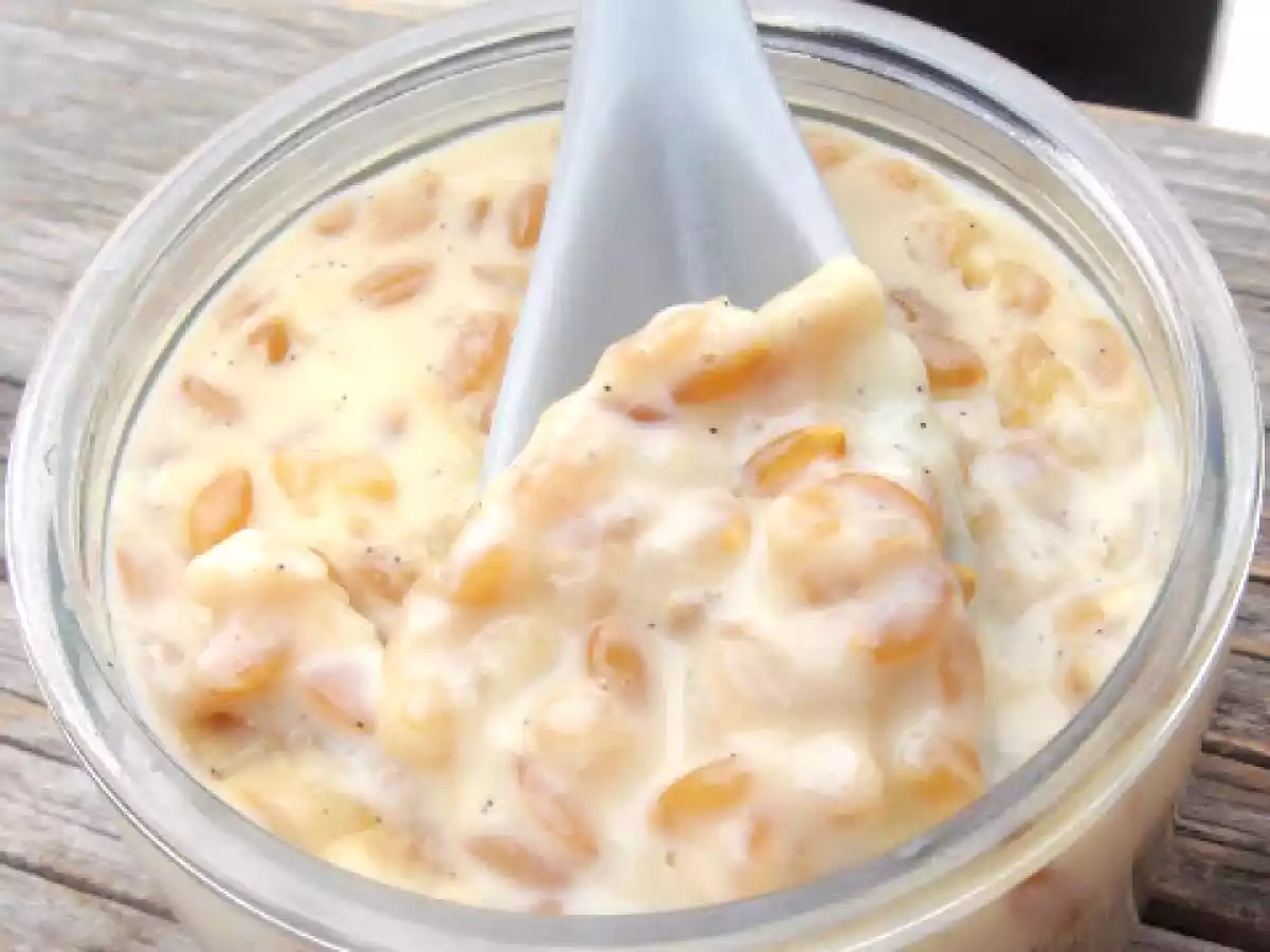 Petit épeautre au lait et à la vanille