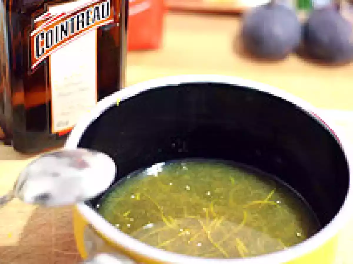 Petit feuilleté à la figue & crème de ricotta au sirop d'orange - photo 5