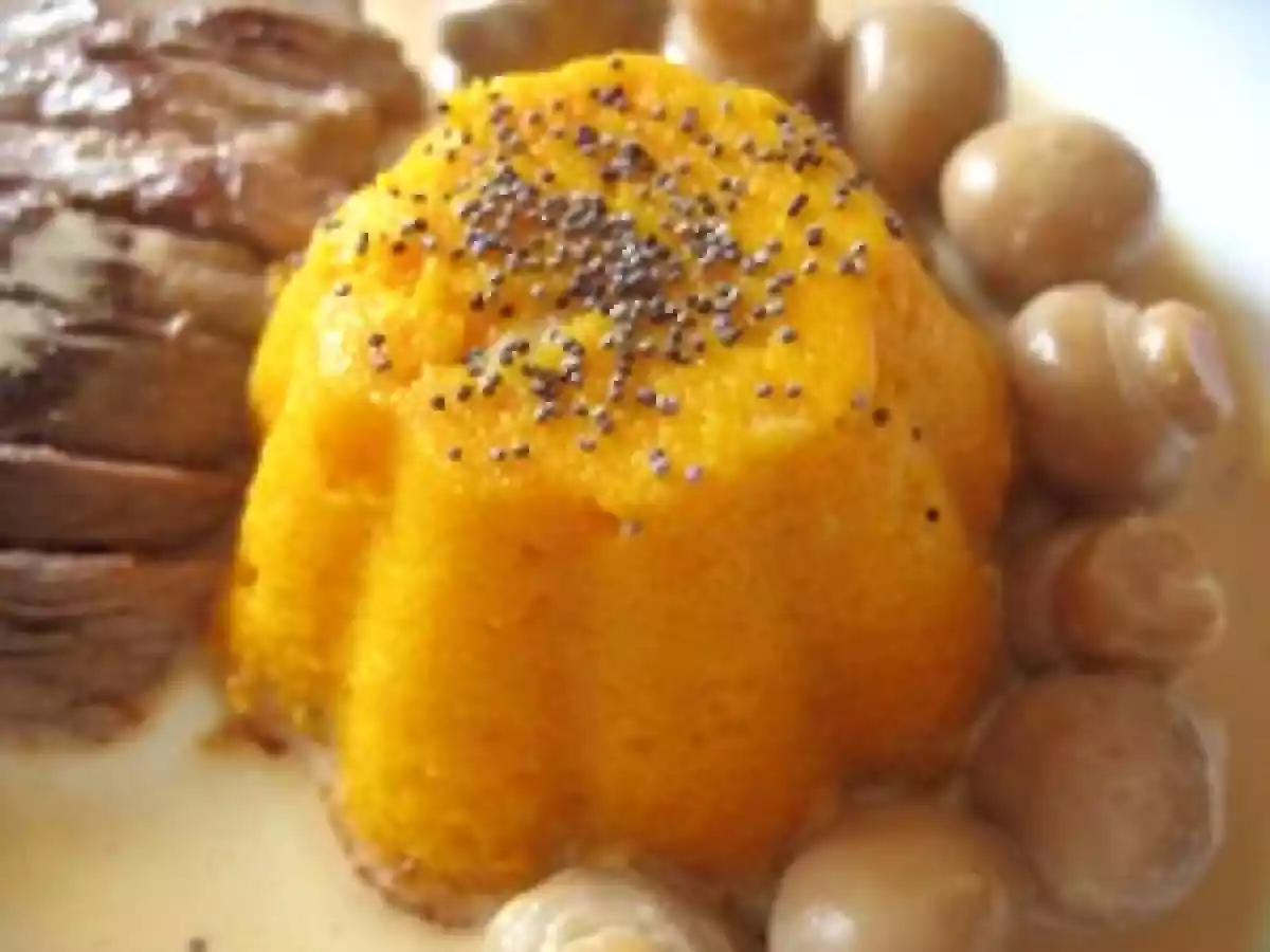 Petit flan salé potimarron vanille! - photo 2