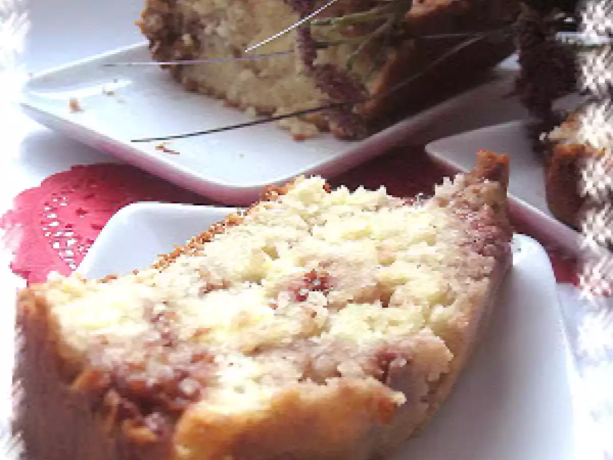 Petit gâteau marbré aux framboises - photo 2