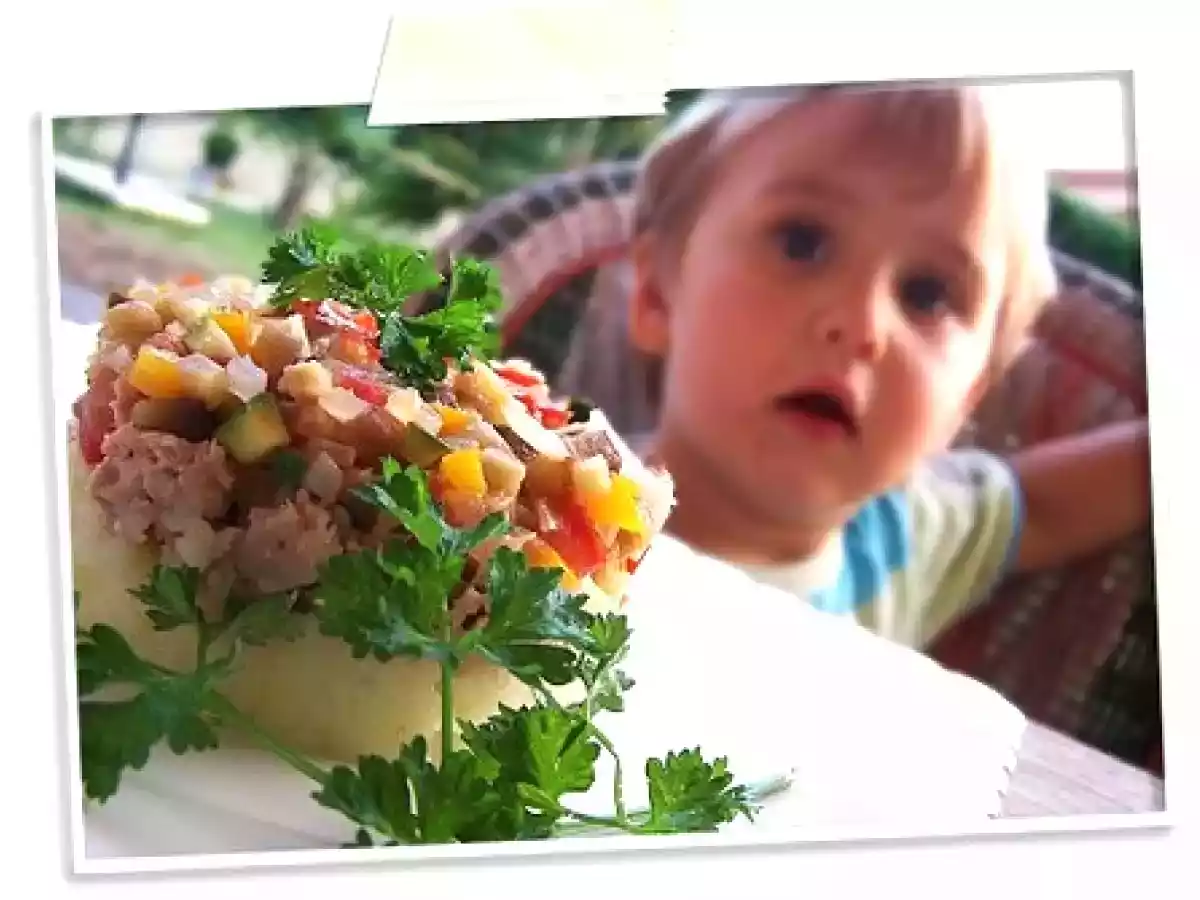 Petit Parmentier Ratatouille et Thon