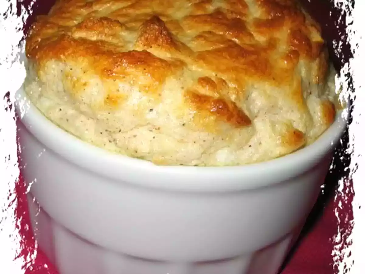 Petit soufflé léger au fromage de chèvre