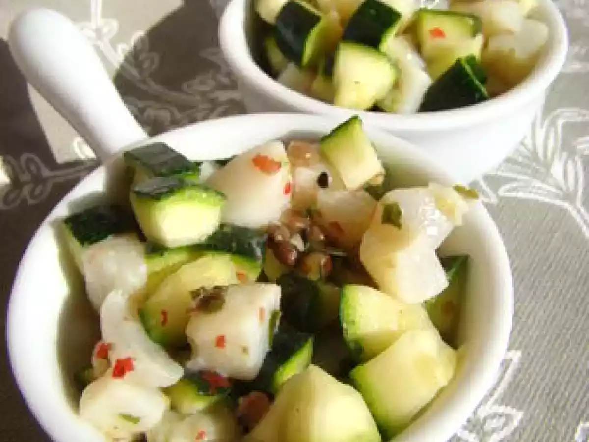 Petite cassolette entre terre et mer (mise en bouche pour les fêtes!)
