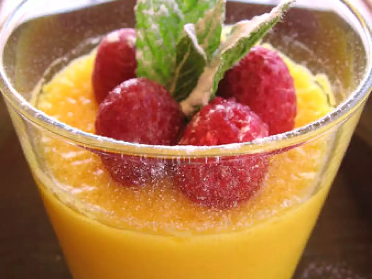 Petite crème à l'orange : retour du light