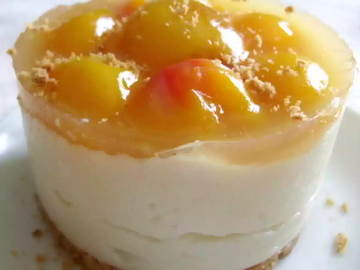 Petite crème bergamote-mirabelles façon entremets