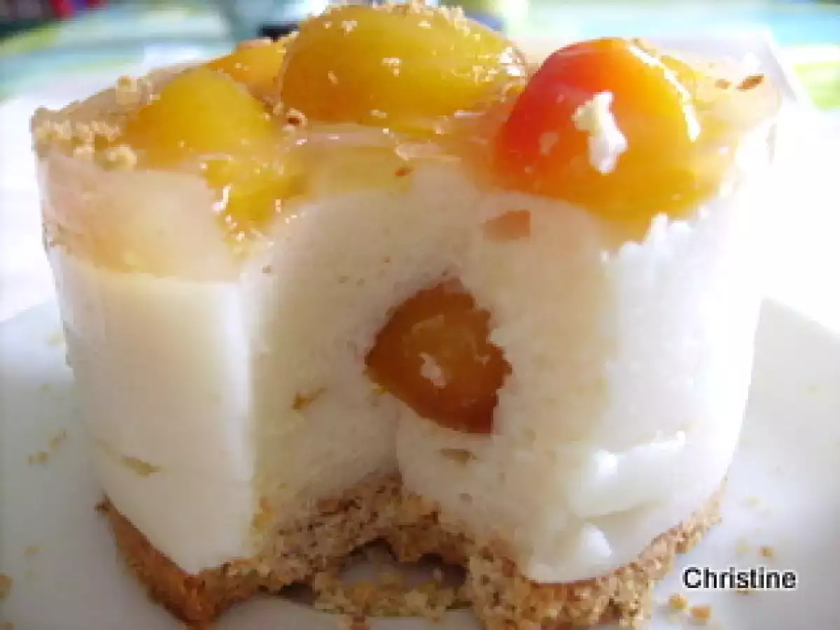 Petite crème bergamote-mirabelles façon entremets - photo 2