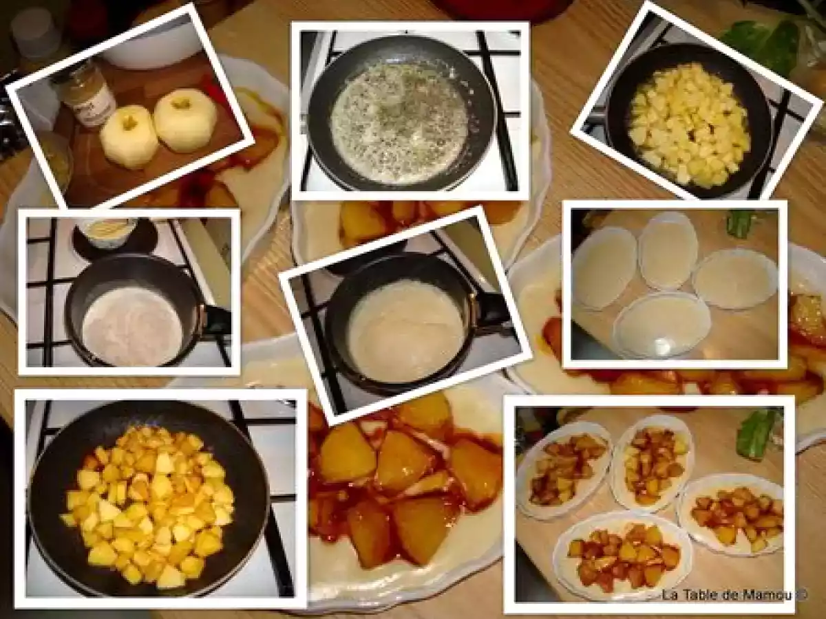 Petite crème vanille aux pommes caramélisées - photo 2