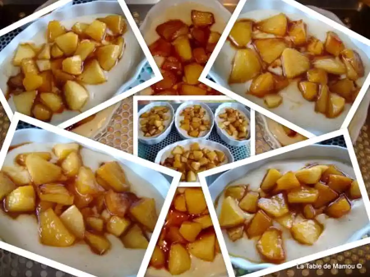 Petite crème vanille aux pommes caramélisées - photo 3