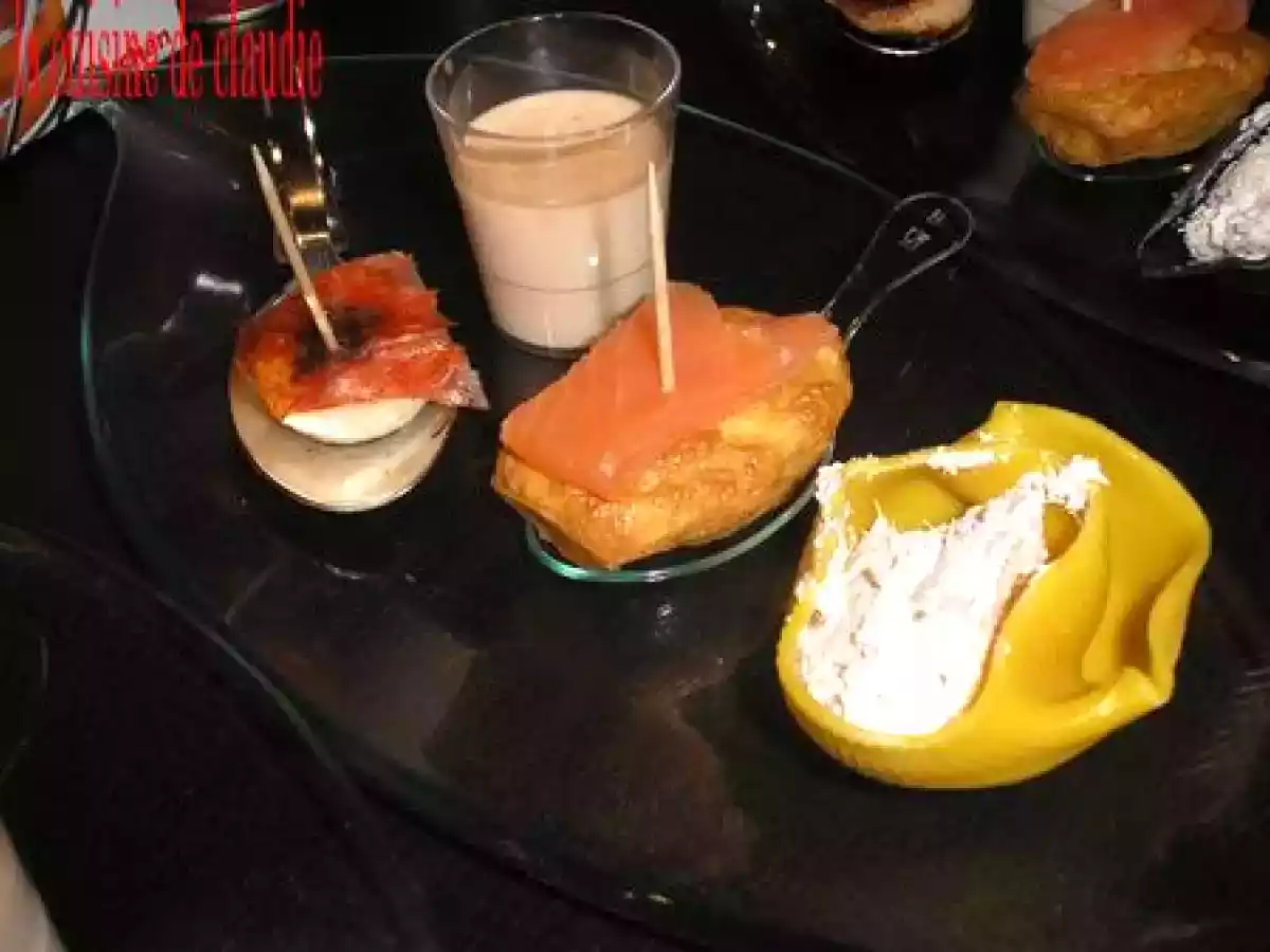 Petite farandole d'amuses bouches
