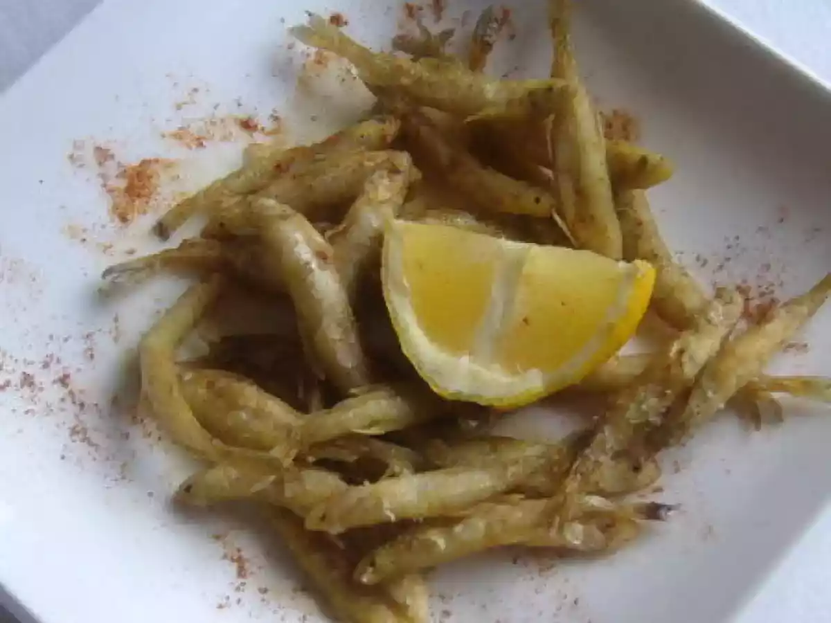 Petite friture de trogues aux épices