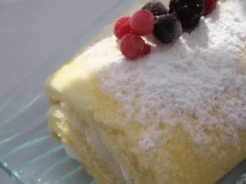 Petite merveille de gâteau roulé aux myrtilles, hypra top tendance!, photo 1