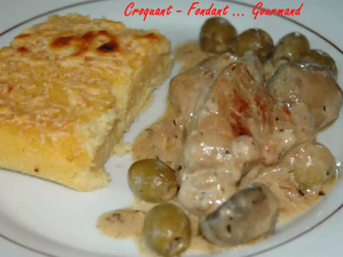 PETITE MIJOTÉE de PORC et son GRATIN de POLENTA - photo 2
