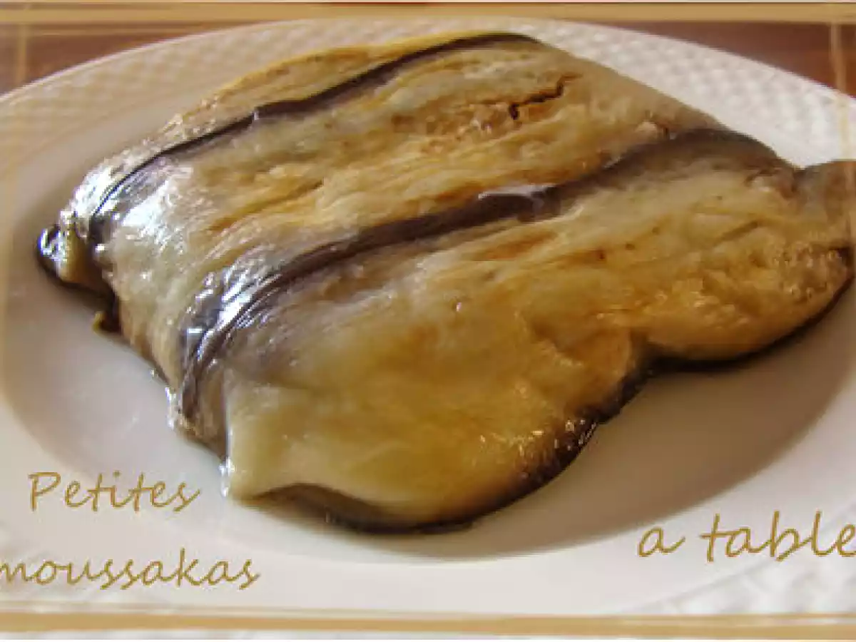 PETITE MOUSSAKA CUITE AU BAIN-MARIE - photo 2