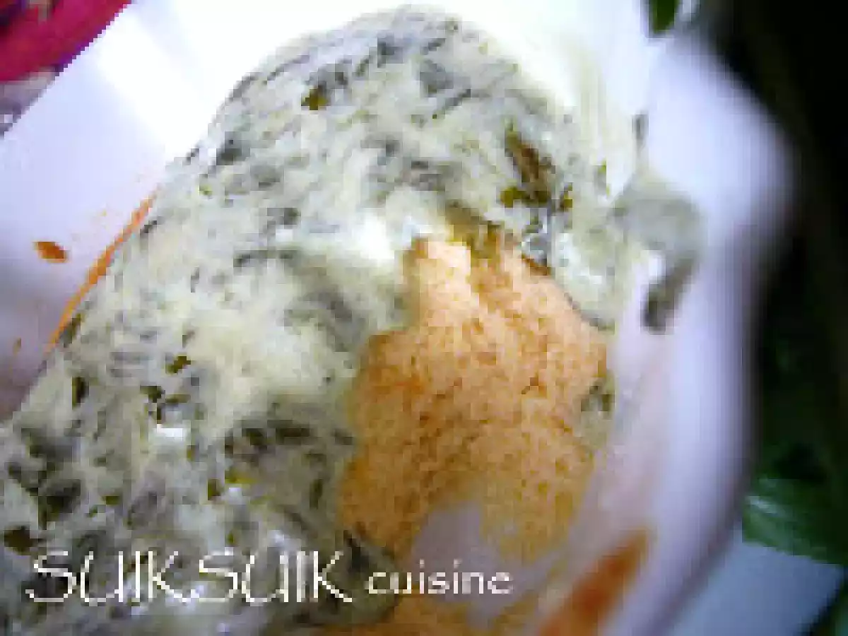 Petite mousse au saumon - sauce crémée à l'oseille