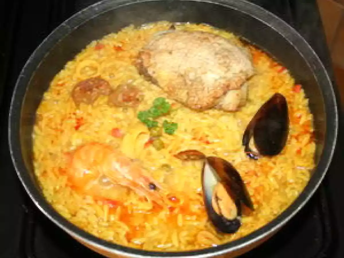 Petite paëlla rapide de 12h05