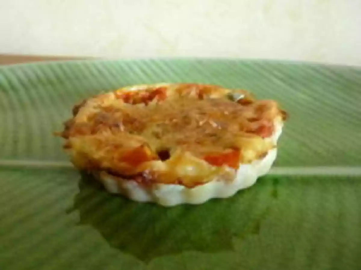 Petite quiche aux tomates cerise WW - photo 2