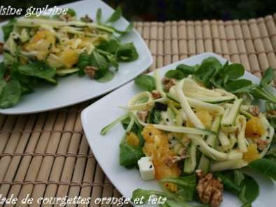 Petite salade de courgettes orange et feta - photo 4