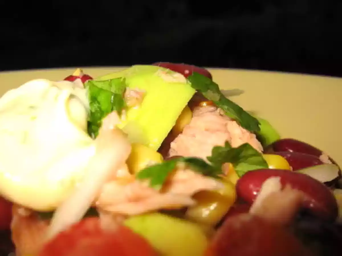 Petite Salade Mexicaine ou Explosion de Couleurs! - photo 3