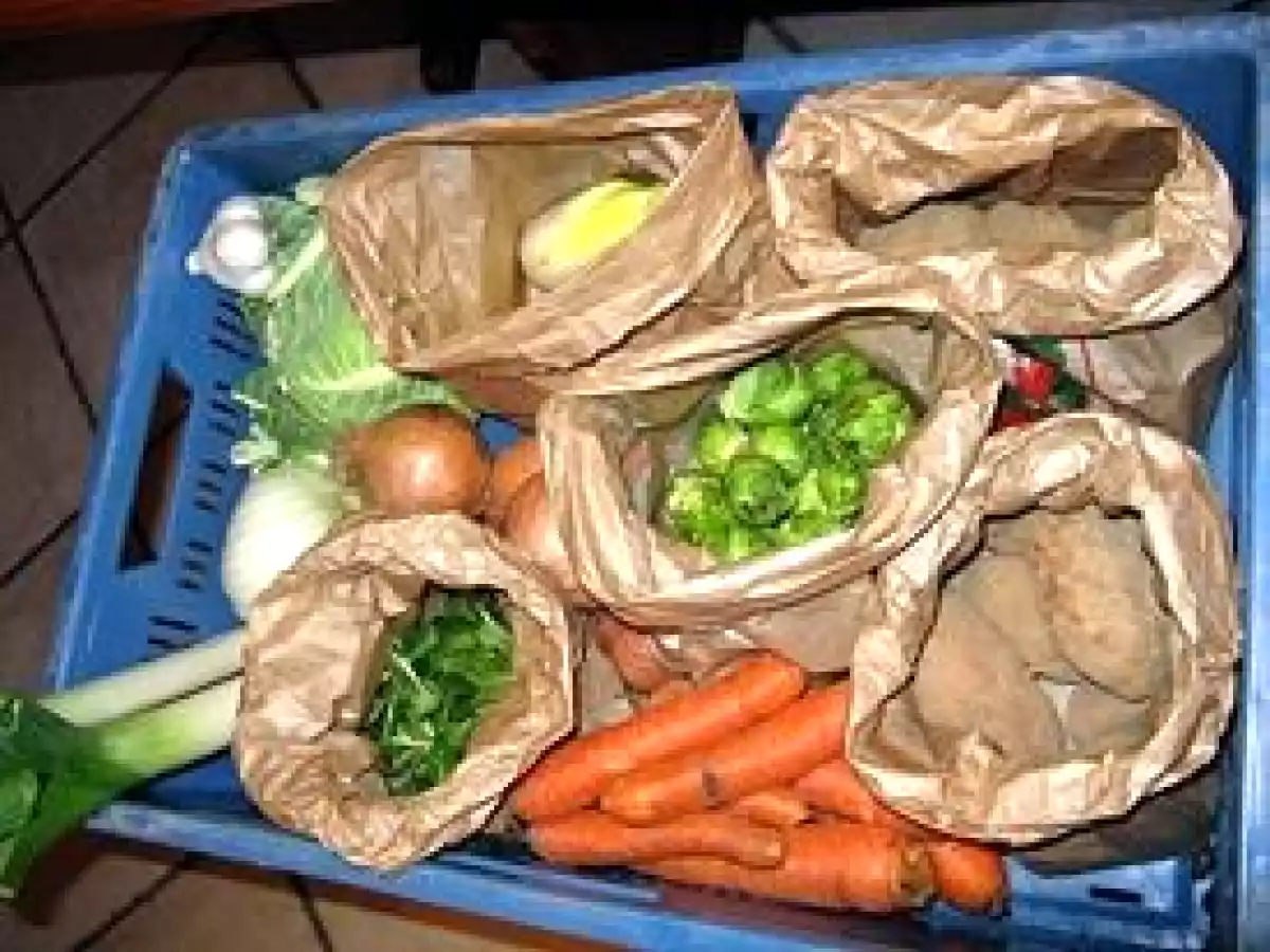Petite soupe aux 3 légumes blancs pour commencer avec les paniers bios! - photo 3
