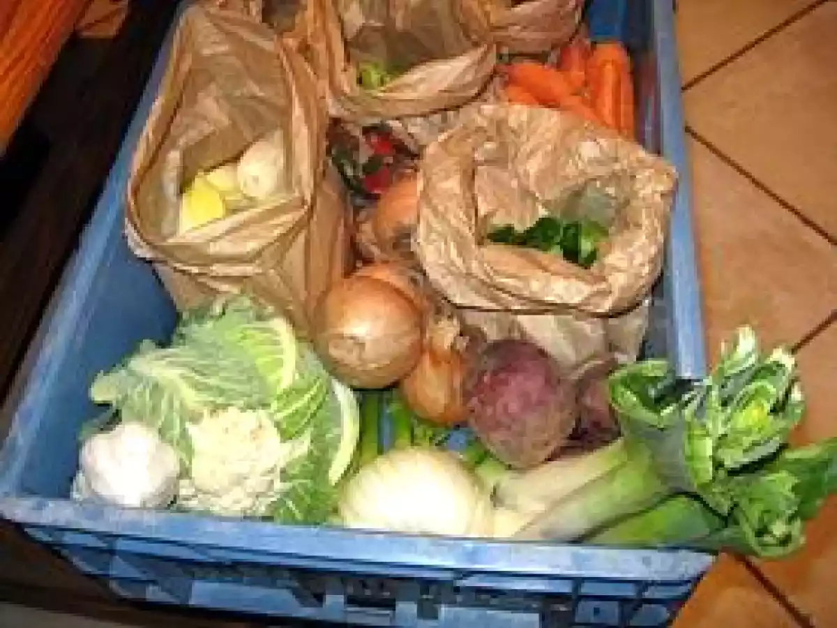 Petite soupe aux 3 légumes blancs pour commencer avec les paniers bios! - photo 4