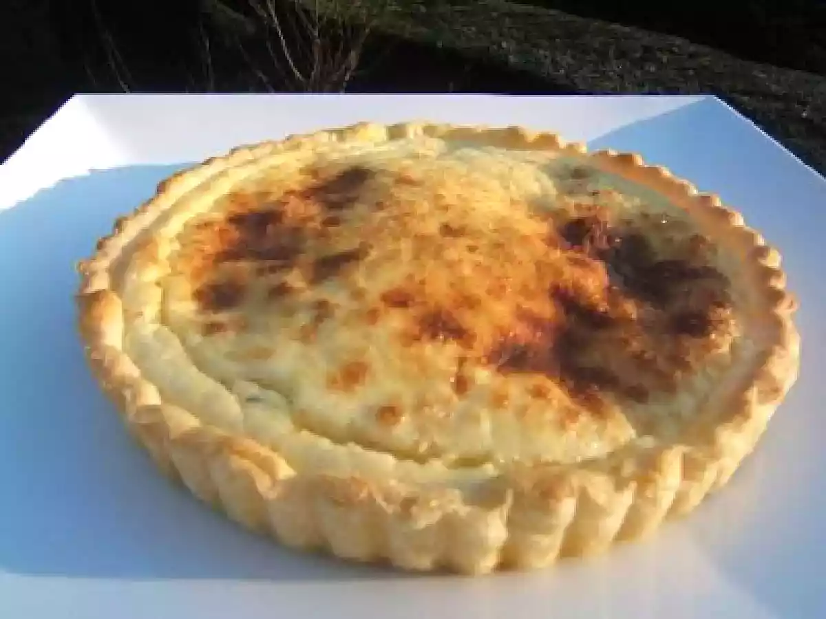Petite tarte chaude au Neufchâtel