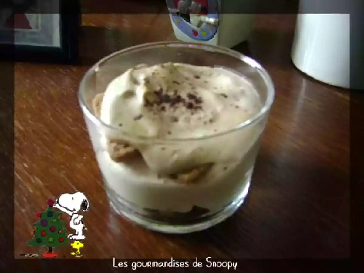 Petite verrine café spéculoos