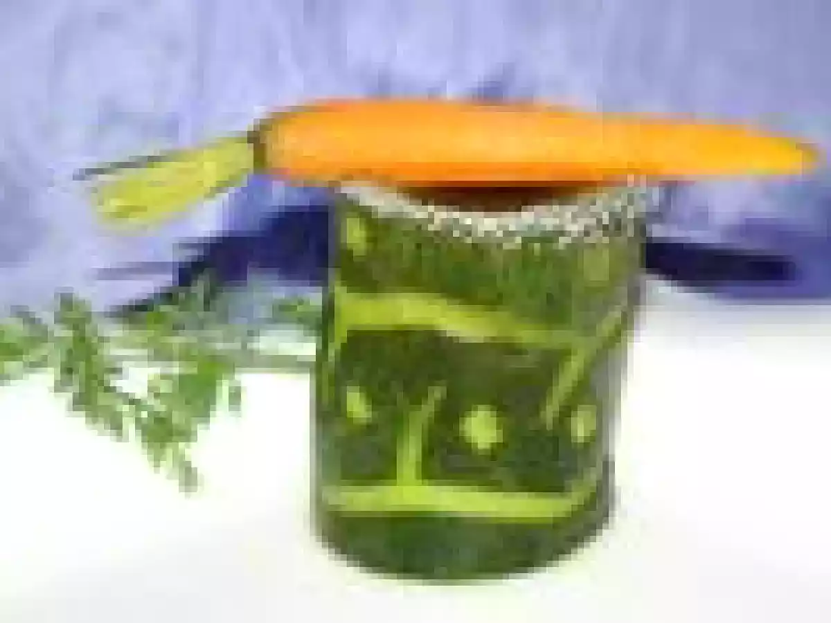 Petite verrine comestible, sculptée, à remplir avec ce que vous voulez!!!