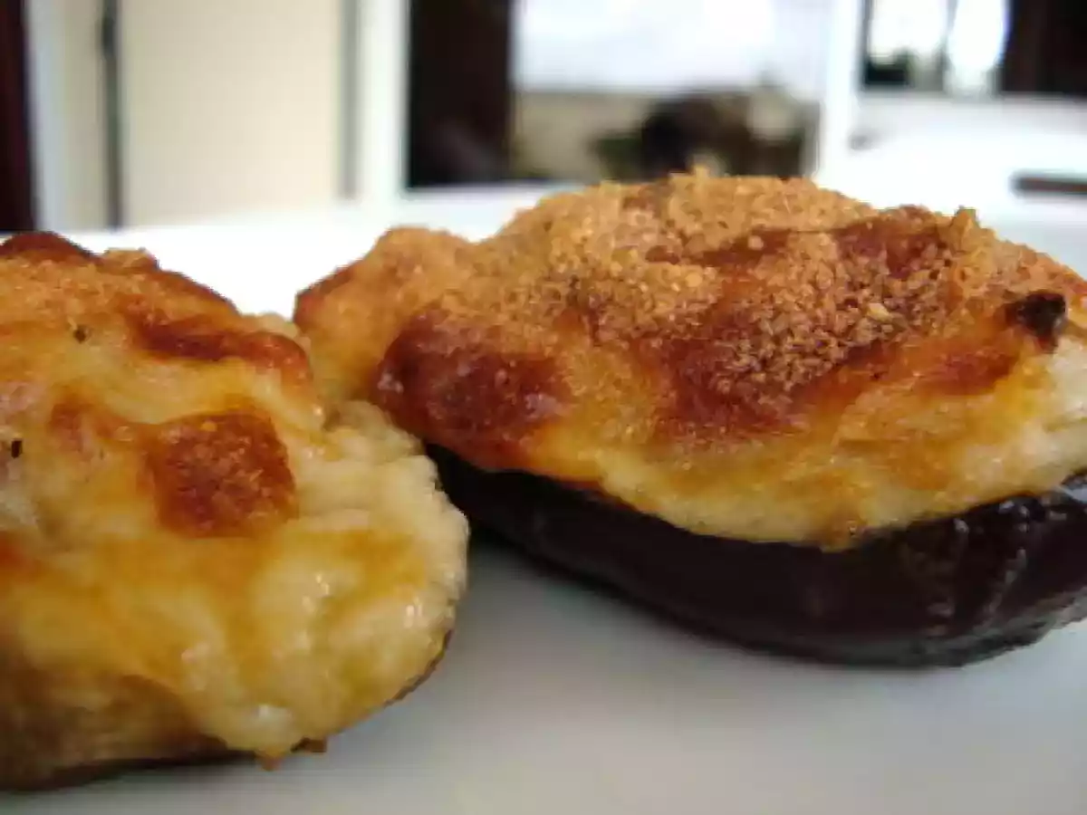 Petites aubergines farcies à ma façon