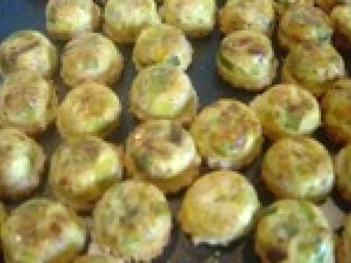 Petites bouchées apéritives aux poireaux-saumon et poireaux chèvre - photo 2