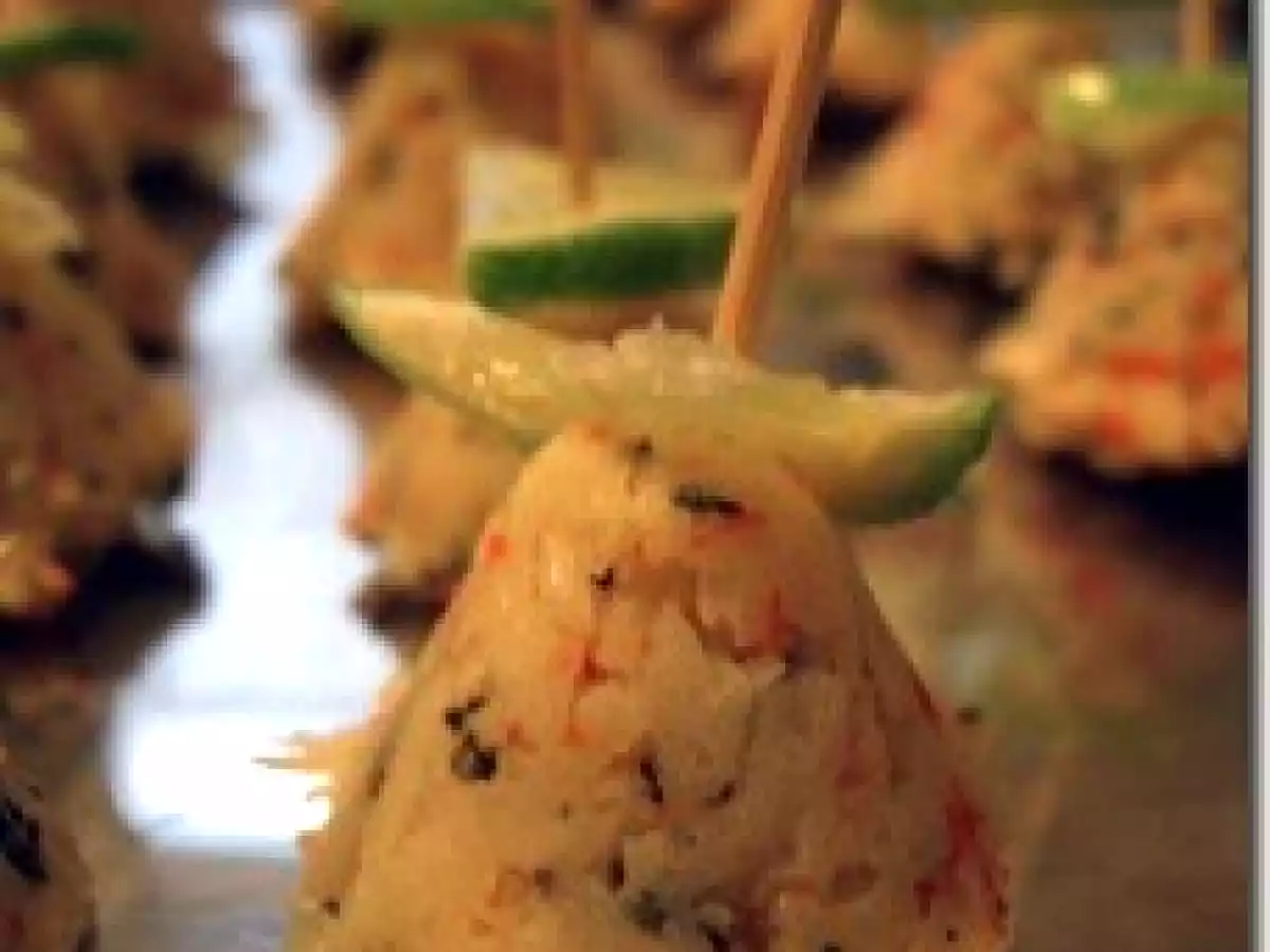 Petites bouchées au surimi pour l' apéritif