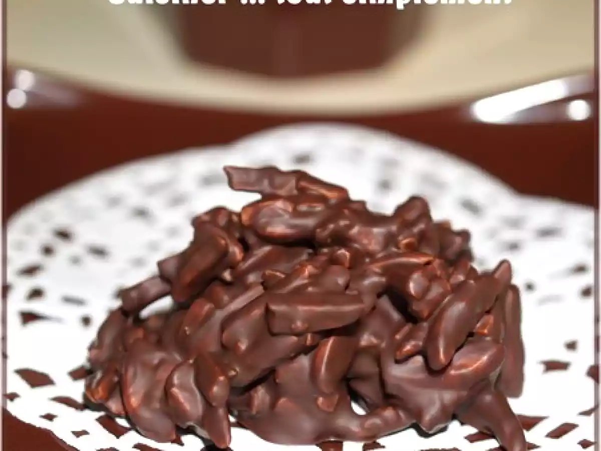 Petites Bouchées Chocolat, Amandes et Fève Tonka