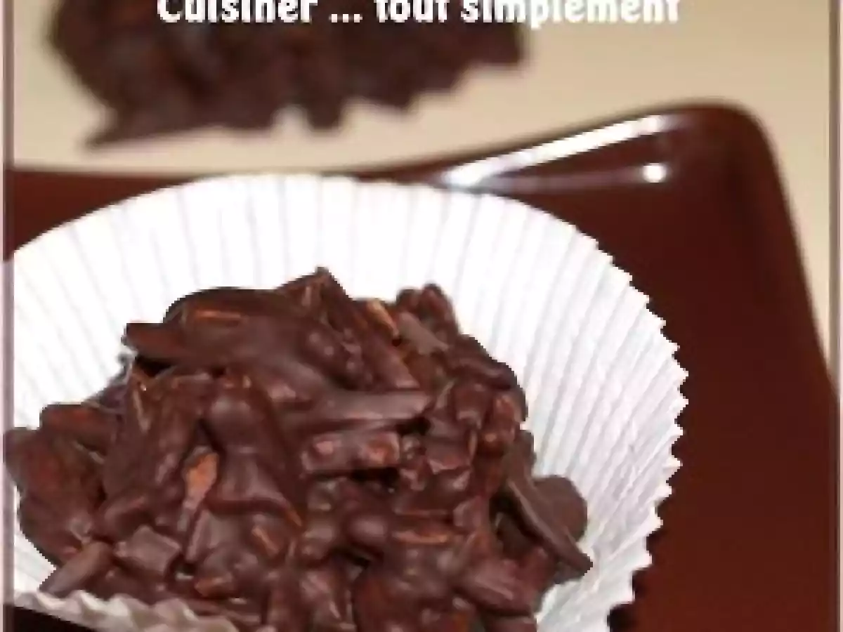 Petites Bouchées Chocolat, Amandes et Fève Tonka - photo 3