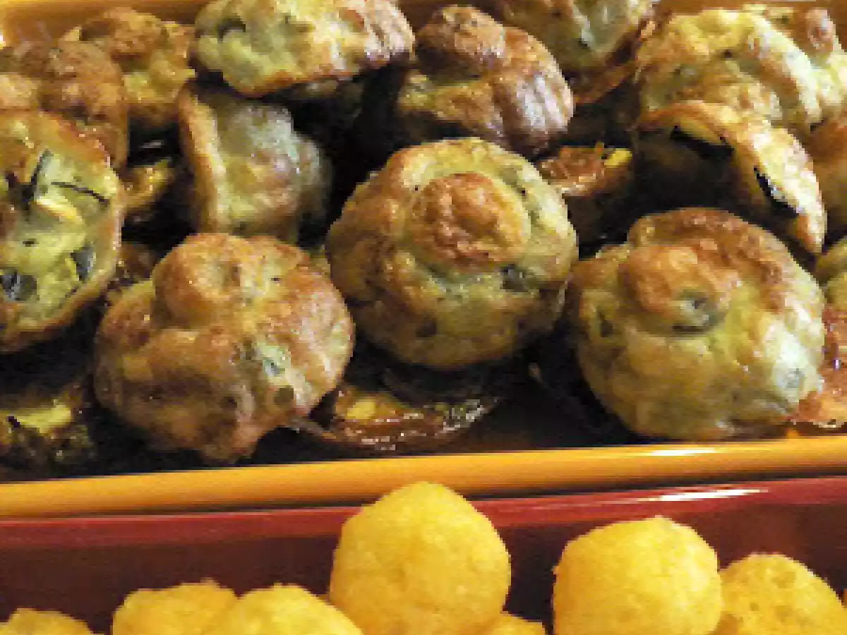 Petites bouchées courgettes-chèvre