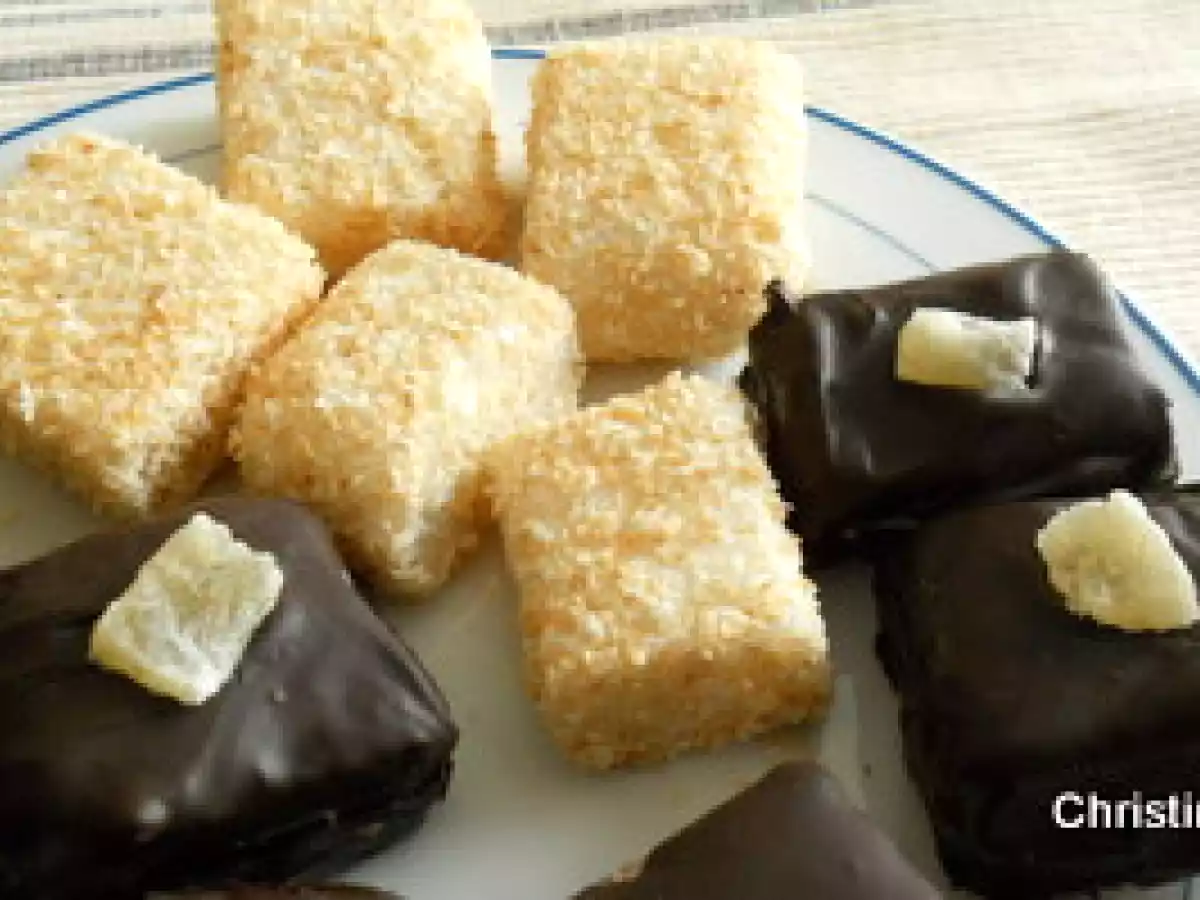 Petites bouchées de riz au lait de coco