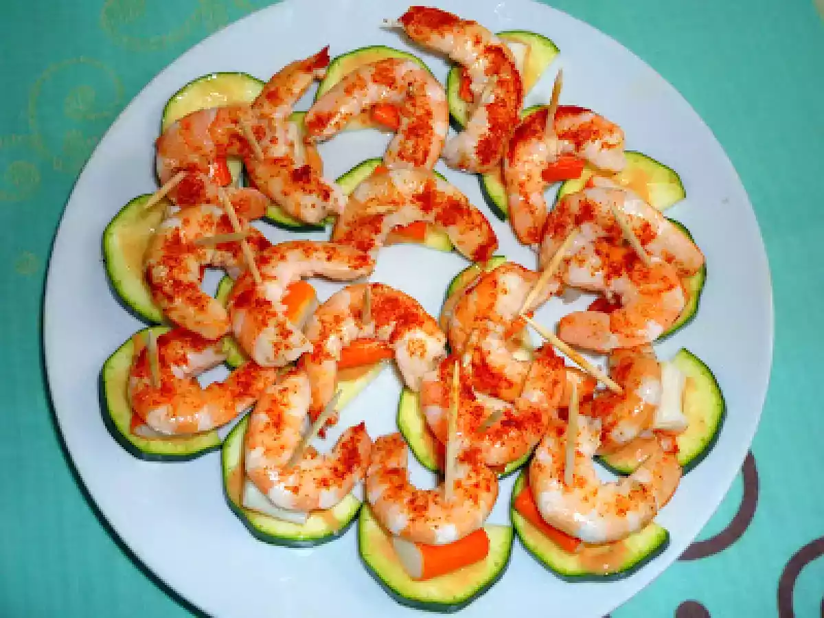 Petites bouchées marines