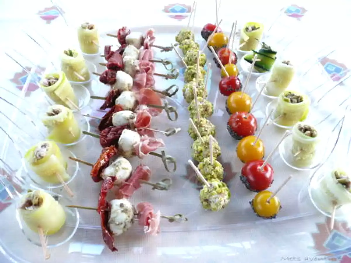 Petites bouchées pour saison estivale