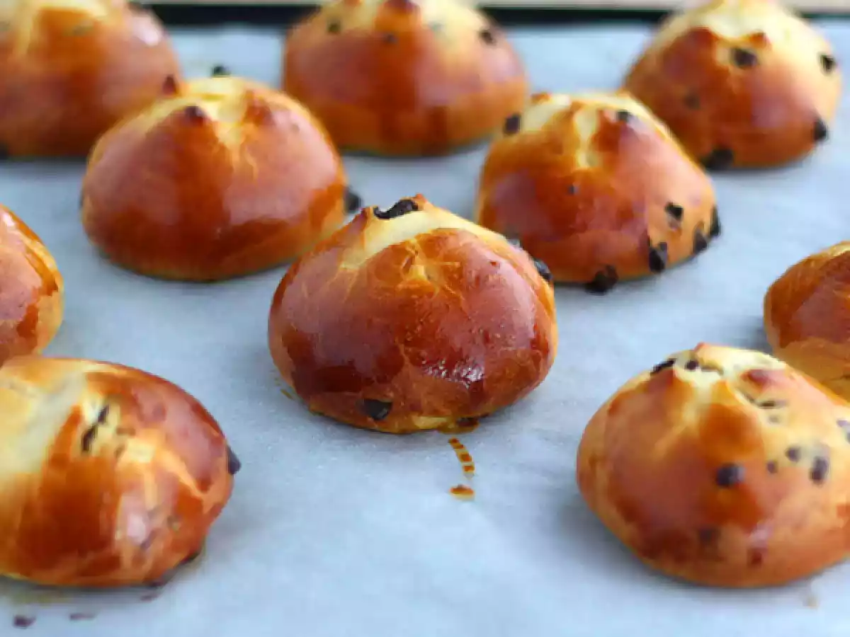 Petites brioches au chocolat