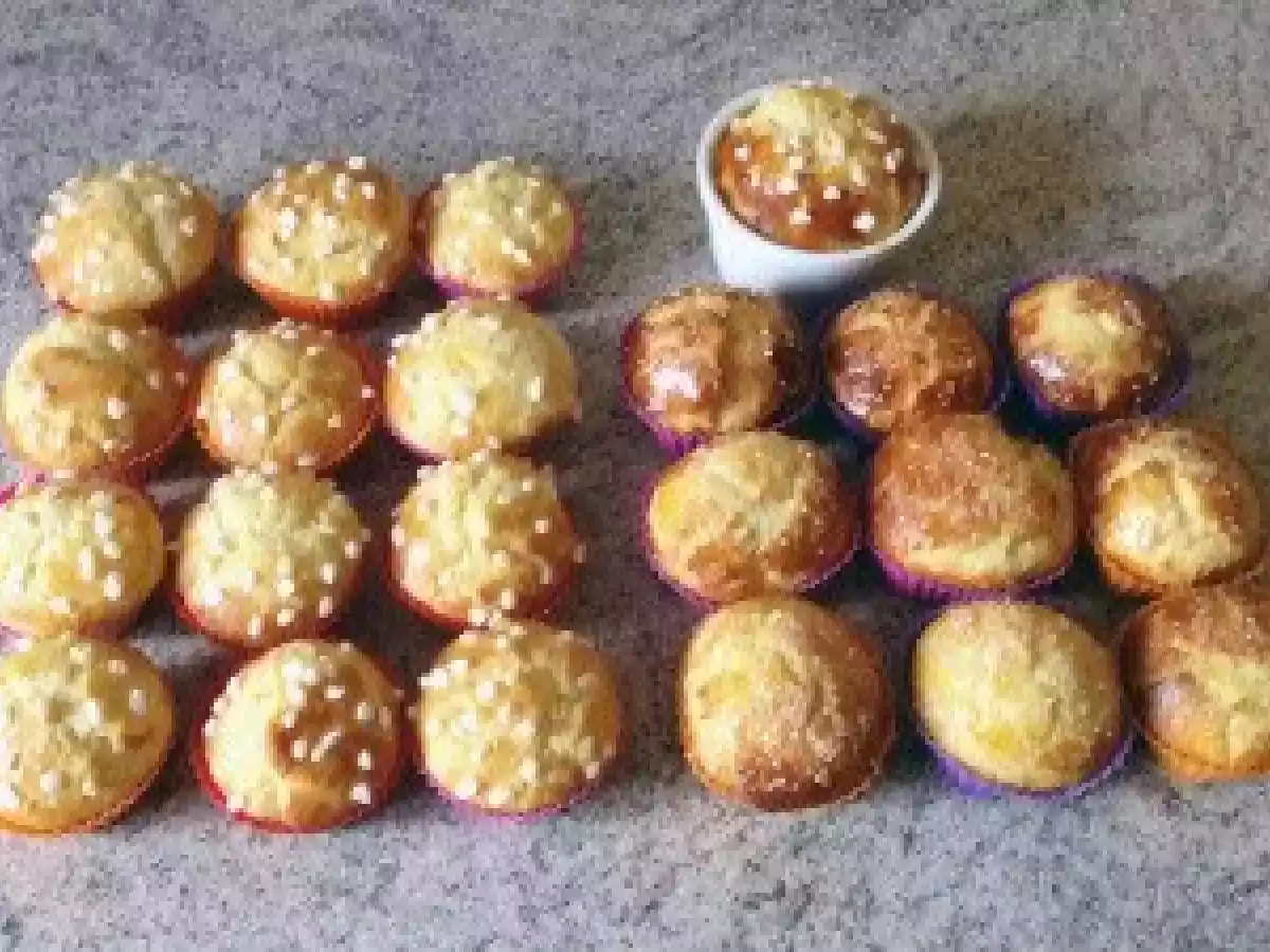 Petites brioches nature et au Nutella - photo 2