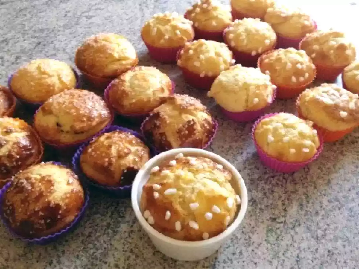 Petites brioches nature et au Nutella - photo 5