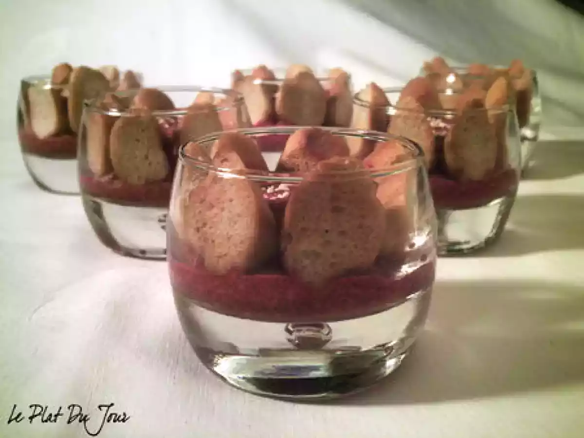 Petites charlottes de betterave au chèvre - photo 4