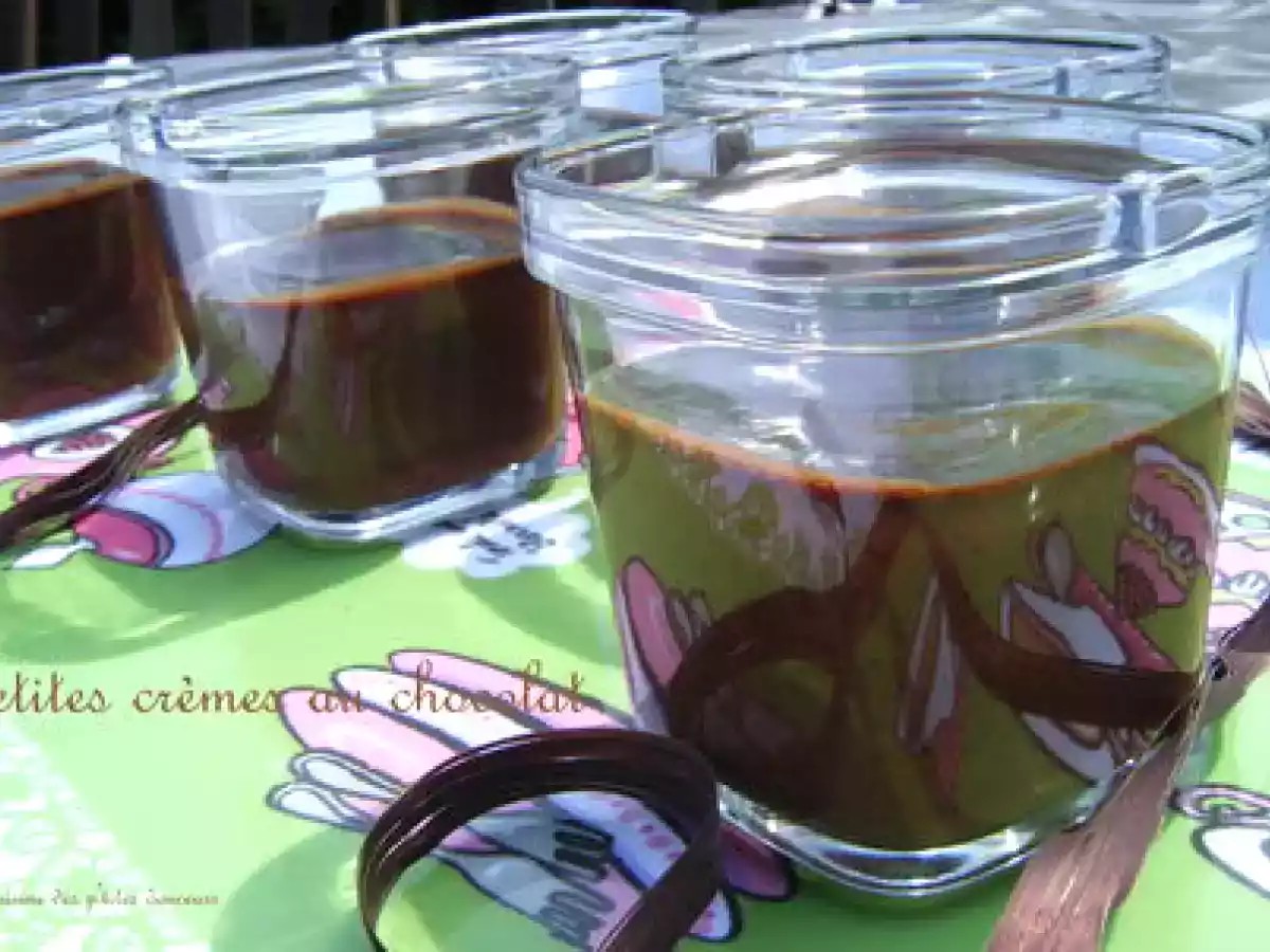 Petites crèmes au chocolat, recette Multi délices. - photo 3