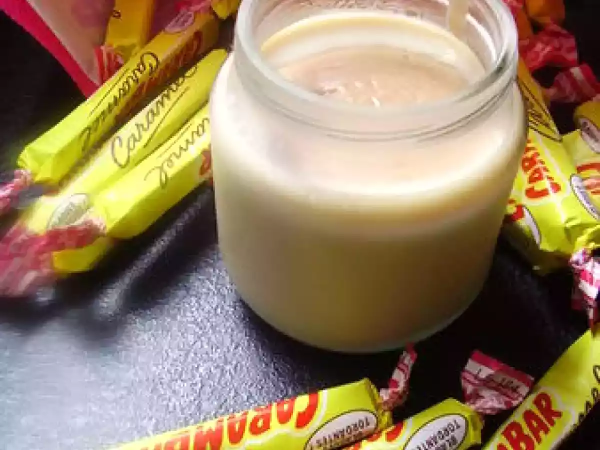 Petites crèmes aux Carambars façon Danette.