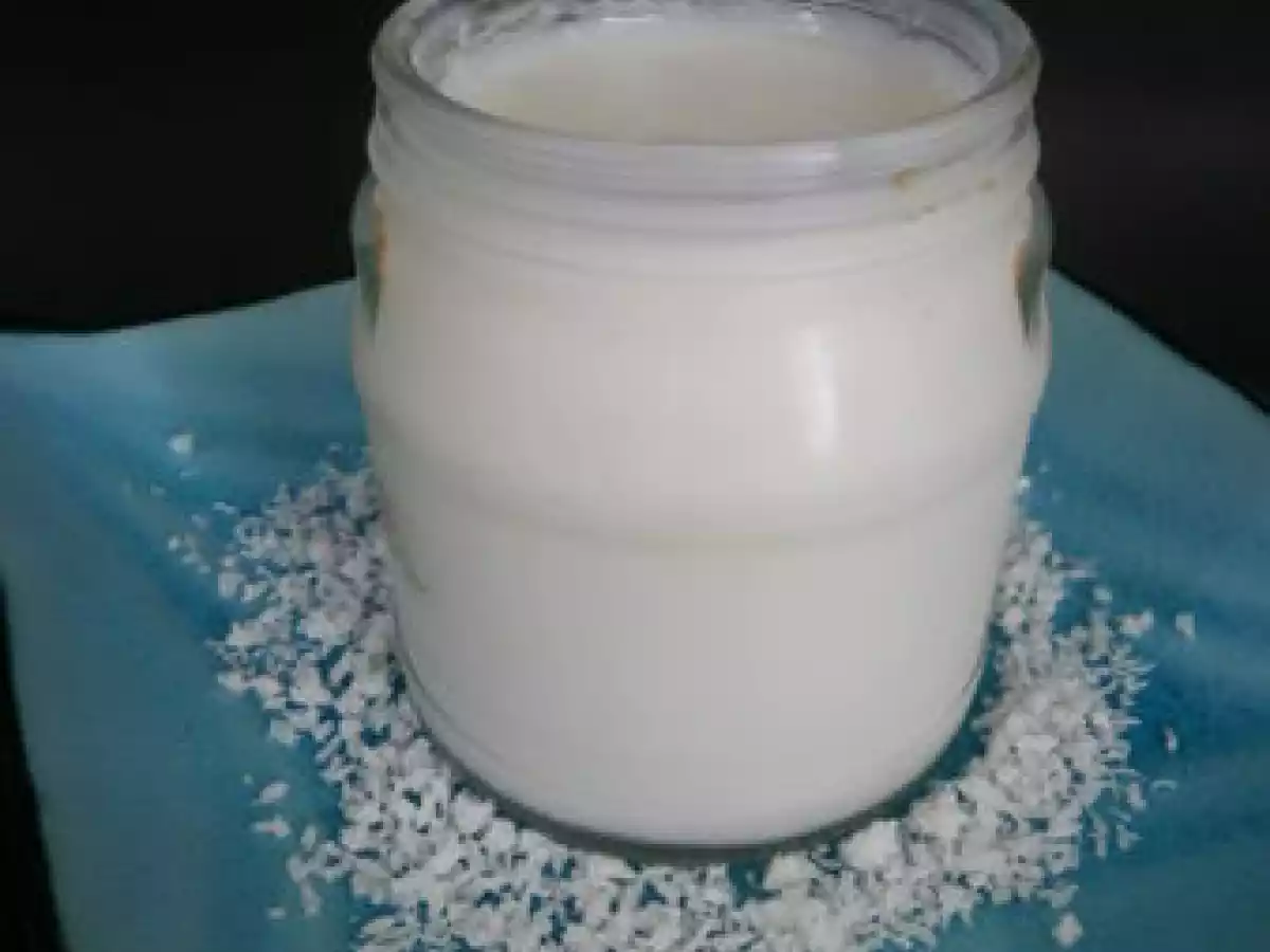 Petites crèmes coco façon Danette.