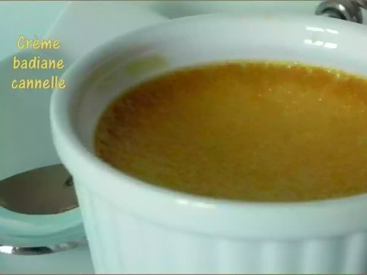 Petites crèmes dessert à la badiane et à la cannelle, sans gluten et sans lactose - photo 2