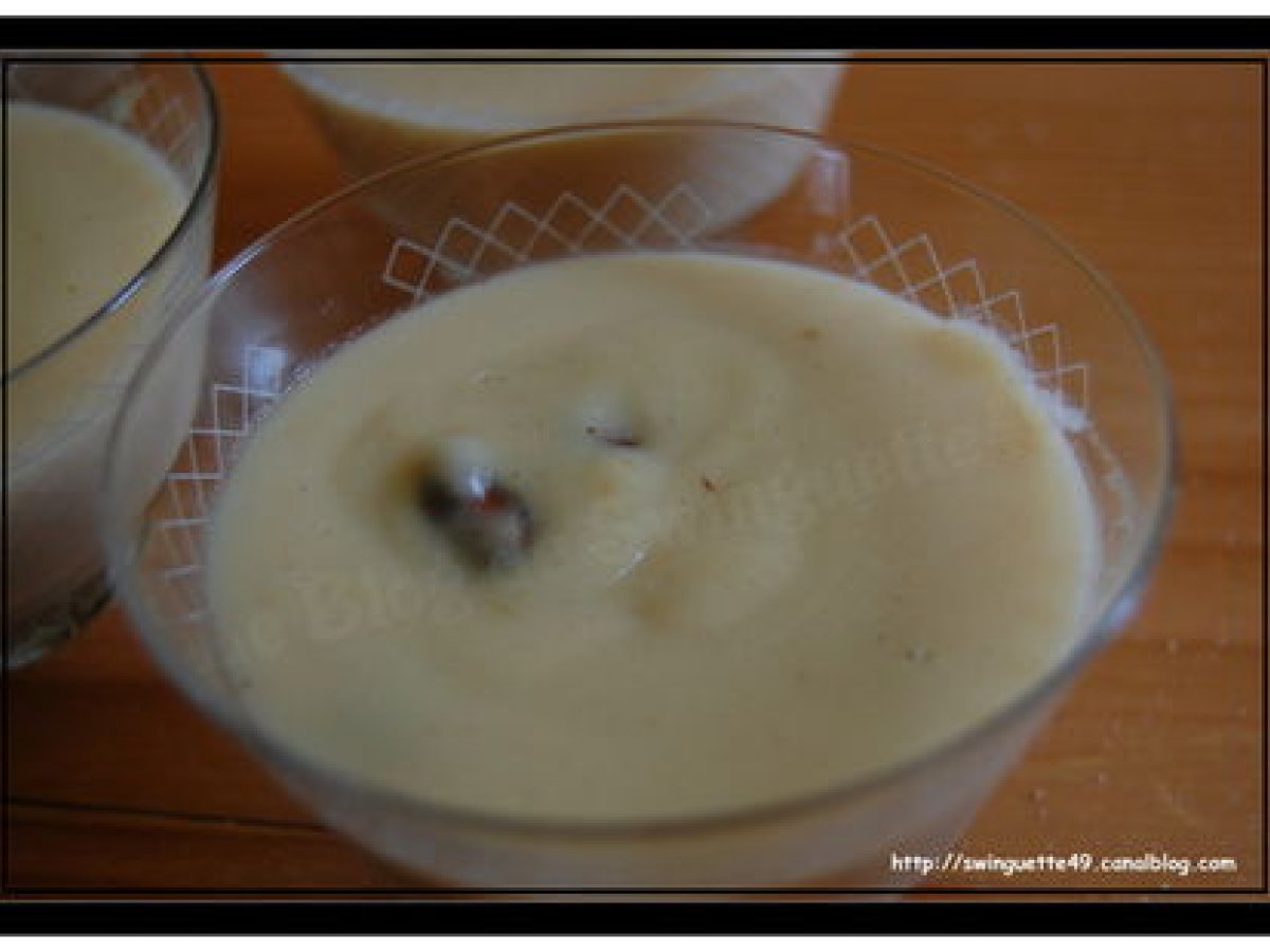 Petites cremes façon à l'halva pistache Recette Ptitchef