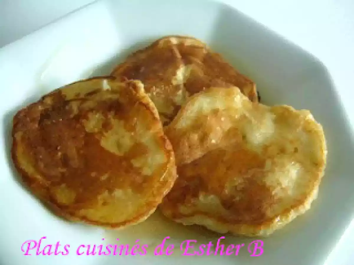Petites crêpes à la banane (pancakes) - photo 3
