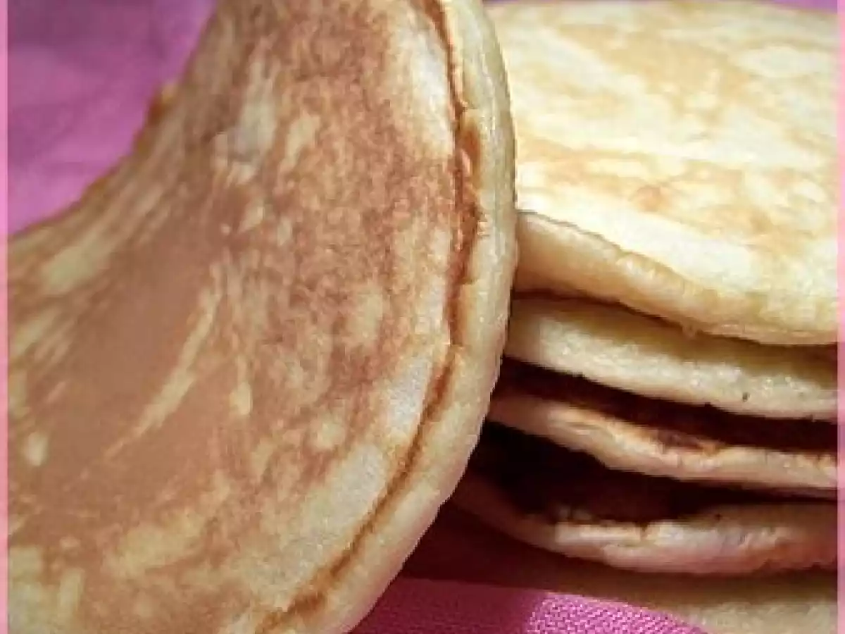 Petites crêpes américaines ( à la crème et à la vanille ) - photo 3